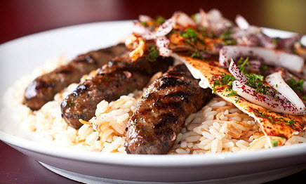 Assiette de shish kebab à 13$ Assiette de shish kebab à 13$