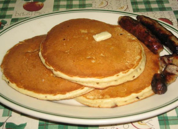 Crêpes santé aux pommes Cortland Crêpes santé aux pommes Cortland